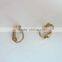 Nice Design Brass Clip earrings For Wholesale From China Manufacturer