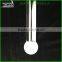 Quartz glass rod with a ball ending by fine grinded