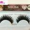 Wholesale thick cross natural look human hair false eyelash/human hair eyelash extension ZX:FE864