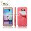 For samsung S6 PU leather crocodile pattern card slot Cell phone case