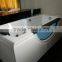 SUNZOOM corner massage bath tub, sex massage spa hot tub,one-person-hot-tub