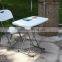 Modern children plastic chair and table, portable kids folding table and chair