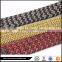 china multi-color fabric braided double face elastic braided belt