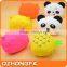 Cheap wholesale customized fruit shape cute silicone coin purse
