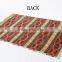 China 100%Chenille Muslim woven prayer mat with customized designs