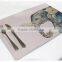Tapestry jacqaurd fabric table mats for sell
