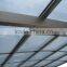 DIY Easy installation Aluminum Single carport with Polycarbonate sheet Roofing