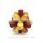 2015 Hot Sale Wooden IQ Intelligent Puzzle Magic Puzzle Kongming Lock Brain Teaser Model Number GAD1107