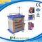 Hospital medical equipment trolley & emergency trolley & medicine trolley (MSLMT02-N)