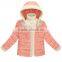 Very warm quilting polyester jackets girls cheap