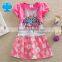 (Q9108) 2-6y 2 colors false two pieces my little pony kids dresses wholesale baby clothes cartoon character baby frocks summer