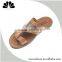 new design lastest pu injection soft new mould men brown slippers 2016