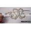 wholesale fancy wire metal hair band with bow