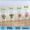 12oz 16oz 20oz disposal PET cup with lid printed colors