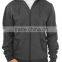100% cotton mens sweatshirt zipper up fleece hoodie