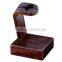 2015 High Quality Wood Charge Stand Carved With Cable Groove for Apple Watch Charging