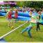 commercial grade inflatable foosball game field, inflatable human foosball sports arena for sale