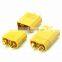 XT90 banana plug and socket,24k gold connector banana plug