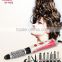 NIKAI 9 detachable heads rotating electric hair brushs hot air brush styler and dryer machine comb