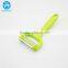 Ultra sharp 3 blades julienne vegetable peeler