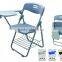 Factory Price Wholesale Cheap Plastic Folding Chair Writing Pad