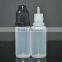 10ml plastic bottles with drip tips/10ml plastic bottles childproof cap