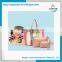 JST Fashion Design New Product Waterproof PU Ladies Beach Bag 2016