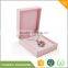 2016 new arrival jewelry box custom logo