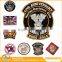 Custom logo plain design your own design fashion blank embroidery patch free sample