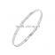 Memories Bangles with Customize Design Word 'PEACE' with 4mm/7mm Width