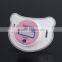 High quality water-proof baby nipple thermometer pacifier/baby thermometer pacifier