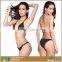 Halter Triangle Padded Top Bikini Set Swimwear Swim Suit