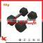 Hex Rubber Coated Dumbbell 1kg/2kg