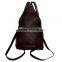 Top design ladies leather Backpack