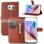 Wholesale Folio Stand Case for Samsung GALAXY S7 Plus PU Leather Flip Cover with Wallet
