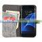 Fashion business style leather case for mobile phone Galaxy S7