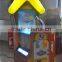 Happy farm shooting game machine capsule vending machine with 7 colors bringht led light