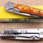 OEM Outdoor 440 blade material Camping Hunting Rescue Pocket Knife