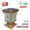 Ip65 10-12 Hours Working Time Solar Solar Post Cap Light - Features: