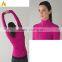 winter jacket women softshell sports jacket full zipper yoga running fitness wear