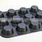 cast iron muffin pan round cake mould for muffin pan with carbon steel