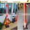 WB105 flexible warning post/flexible delineator post/parking bollard 1100mm height