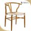 Commercial furniture leather seat bistro chair dining room restaurant custom wooden dining chair