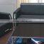 Brown color comfort leather office sofas