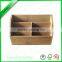 Hot selling bamboo office desk organizer for stationery