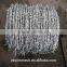 Galvanized or PVC Coated Barbed Wire Certified factory