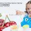 Top sell Fashionable Soft Washable Cartoon Silicone Baby Bibs Toddlers Bib Silicone Infant Bib In Crumb Catcher FDA Standard