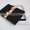 Handmade Black wedding invitation packaging boxes