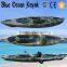 Pure Green and Grey Fishing Kayak/rudder Kayak/pedal Kayak
