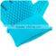 silicone oven glove heat resistant mitts baking holder and grill glove